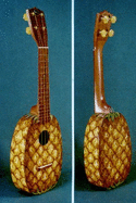 Painted Pineapple Ukulele
