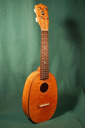 Pineapple Macadamia Wood Uke